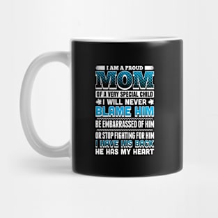 Autism Mom Special Son Quote Mug